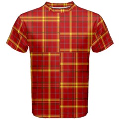 Tartan And Plaid 10 Men s Cotton Tee by tartantotartansreddesign