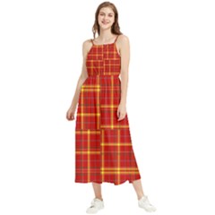 Tartan And Plaid 10 Boho Sleeveless Summer Dress by tartantotartansreddesign