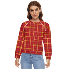 Tartan And Plaid 10 Women s Long Sleeve Raglan Tee