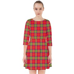 Tartan And Plaid 3 Smock Dress by tartantotartansreddesign