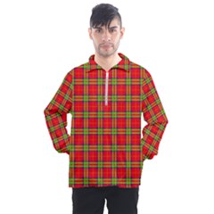 Tartan And Plaid 3 Men s Half Zip Pullover