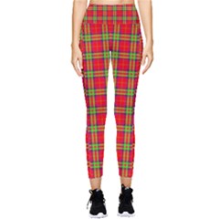 Tartan And Plaid 3 Pocket Leggings  by tartantotartansreddesign