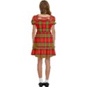 Tartan And Plaid 3 Kids  Puff Sleeved Dress View4