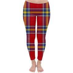 Tartan Pattern 40 Classic Winter Leggings by tartantotartansreddesign