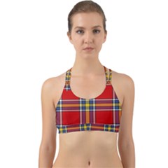 Tartan Pattern 40 Back Web Sports Bra by tartantotartansreddesign