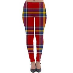 Tartan Pattern 40 Lightweight Velour Leggings by tartantotartansreddesign