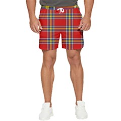 Tartan Pattern 40 Men s Runner Shorts by tartantotartansreddesign