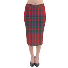 Stewart Of Rothesay Velvet Midi Pencil Skirt