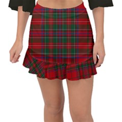 Stewart Of Rothesay Fishtail Mini Chiffon Skirt