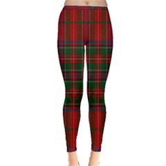 Stewart Of Rothesay Inside Out Leggings by tartantotartansallreddesigns