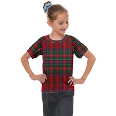 Stewart Of Rothesay Kids  Mesh Piece Tee