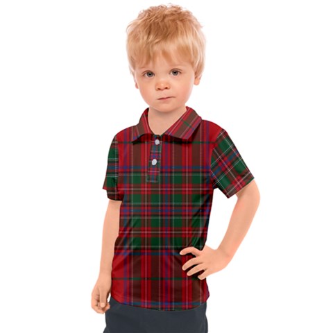 Stewart Of Rothesay Kids  Polo Tee by tartantotartansallreddesigns