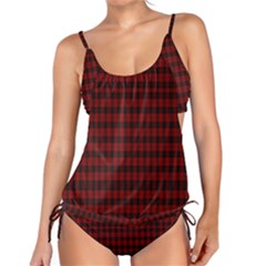 Tartan Red Tankini Set