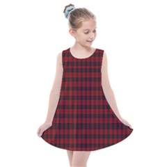 Tartan Red Kids  Summer Dress