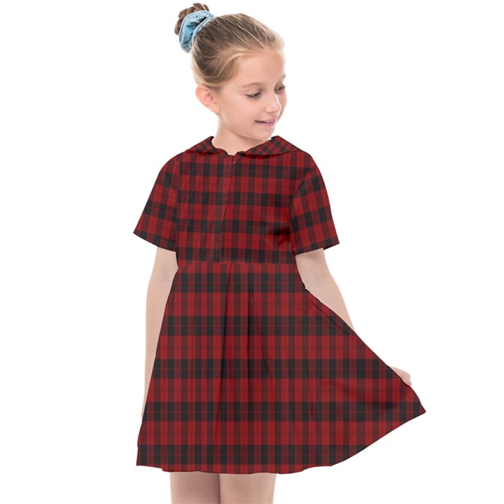 Tartan Red Kids  Sailor Dress