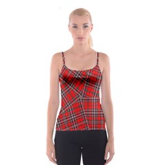 Macfarlane Modern Heavy Tartan Spaghetti Strap Top by tartantotartansallreddesigns