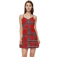 Macfarlane Modern Heavy Tartan Short Frill Dress