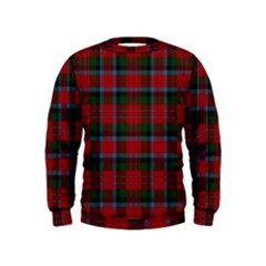 Macduff Tartan Kids  Sweatshirt by tartantotartansallreddesigns