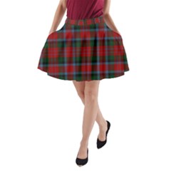 Macduff Tartan A-line Pocket Skirt by tartantotartansallreddesigns