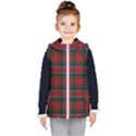 Macduff Tartan Kids  Hooded Puffer Vest View1