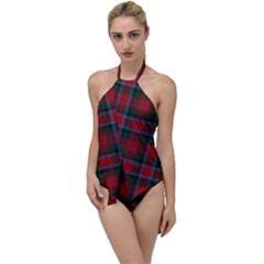 Macduff Tartan Go With The Flow One Piece Swimsuit by tartantotartansallreddesigns