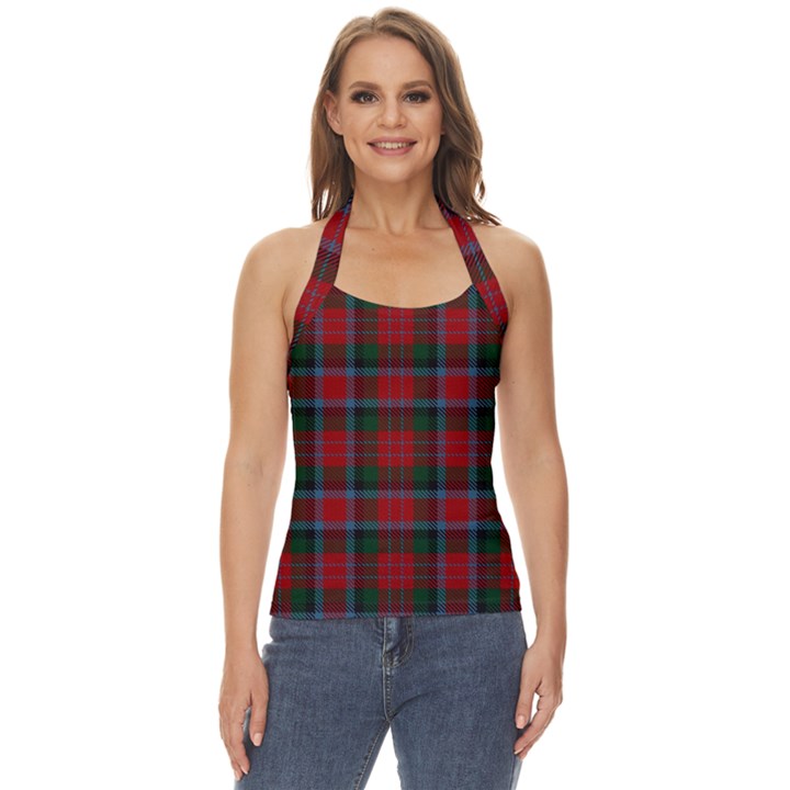 Macduff Tartan Basic Halter Top