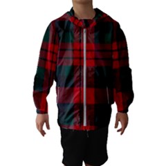 Macduff Modern Tartan Kids  Hooded Windbreaker by tartantotartansallreddesigns