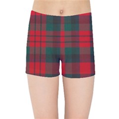 Macduff Modern Tartan Kids  Sports Shorts by tartantotartansallreddesigns