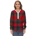 Macduff Modern Tartan Zip Up Long Sleeve Blouse View1