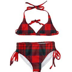 Macduff Modern Tartan 2 Kids  Classic Bikini Set by tartantotartansallreddesigns