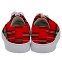 Stewart Royal Modern Heavy Weight Tartan Kids  Low Top Canvas Sneakers View4