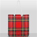 Stewart Royal Modern Heavy Weight Tartan Full Print Rope Handle Tote (Large) View2