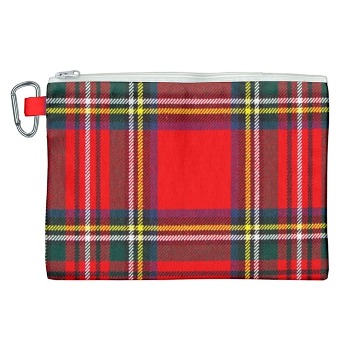 Stewart Royal Modern Heavy Weight Tartan Canvas Cosmetic Bag (XL)