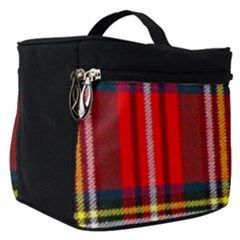 Stewart Royal Modern Heavy Weight Tartan Make Up Travel Bag (small) by tartantotartansred2