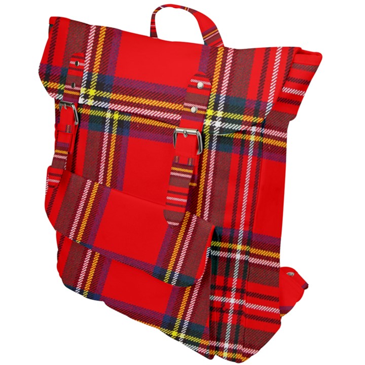 Stewart Royal Modern Heavy Weight Tartan Buckle Up Backpack