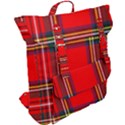 Stewart Royal Modern Heavy Weight Tartan Buckle Up Backpack View2