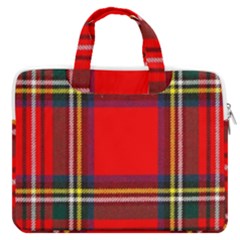 Stewart Royal Modern Heavy Weight Tartan Macbook Pro13  Double Pocket Laptop Bag