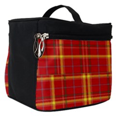 Tartan And Plaid 10 Make Up Travel Bag (small) by tartantotartansreddesign2