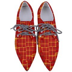 Tartan And Plaid 10 Pointed Oxford Shoes