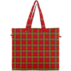 Tartan And Plaid 3 Canvas Travel Bag by tartantotartansreddesign2