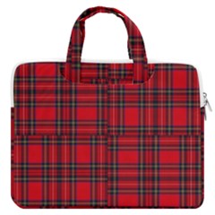 Royal Stewart Tartan Macbook Pro13  Double Pocket Laptop Bag