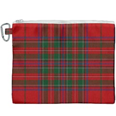 Stewart Of Rothesay Canvas Cosmetic Bag (xxxl) by tartantotartansreddesign2