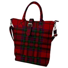 Stewart Of Rothesay Buckle Top Tote Bag by tartantotartansreddesign2