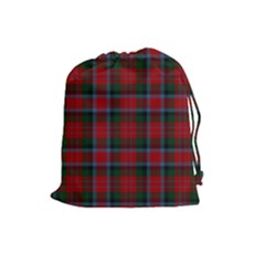 Macduff Tartan Drawstring Pouch (large) by tartantotartansreddesign2