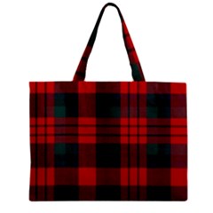 Macduff Modern Tartan Zipper Mini Tote Bag by tartantotartansreddesign2