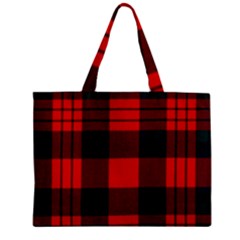 Macduff Modern Tartan 2 Zipper Mini Tote Bag by tartantotartansreddesign2