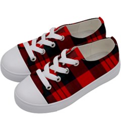 Macduff Modern Tartan 2 Kids  Low Top Canvas Sneakers by tartantotartansreddesign2