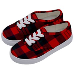 Macduff Modern Tartan 2 Kids  Classic Low Top Sneakers by tartantotartansreddesign2