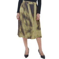 Glowing Stars Classic Velour Midi Skirt 