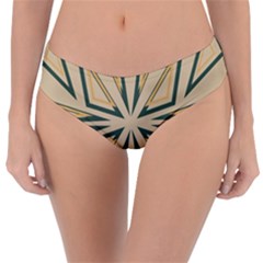 Abstract Pattern Geometric Backgrounds   Reversible Classic Bikini Bottoms by Eskimos